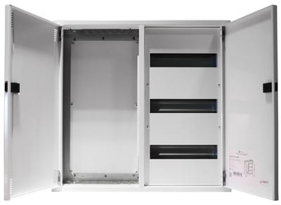 Stansefabrikken 1724463 Flexibox Recessed Enclosure 100 3-Row MF