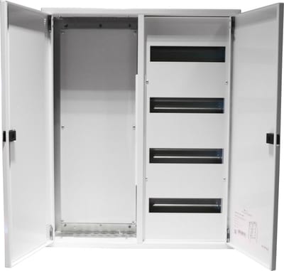 Stansefabrikken Flexibox Recessed 100 mm 4-row w/ Media Field