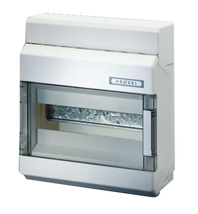 Fuse cabinet KV0112 IP40 clear door