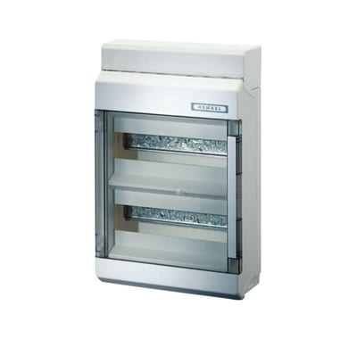 Fuse cabinet KV0124 IP40 Clear door