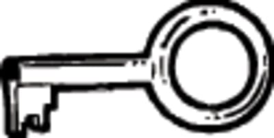 Stansefabrikken Key for Lock No. 20