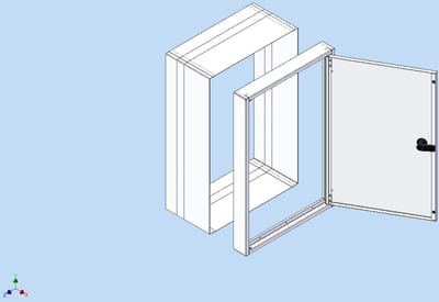 Eaton Replacement Cover for C-Series Enclosure with Door