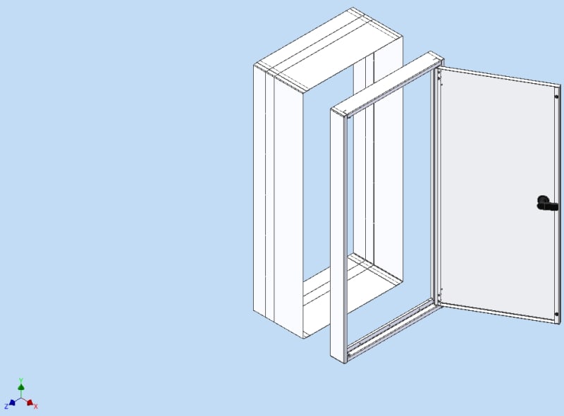 Eaton Cover for E-Cabinet with Door