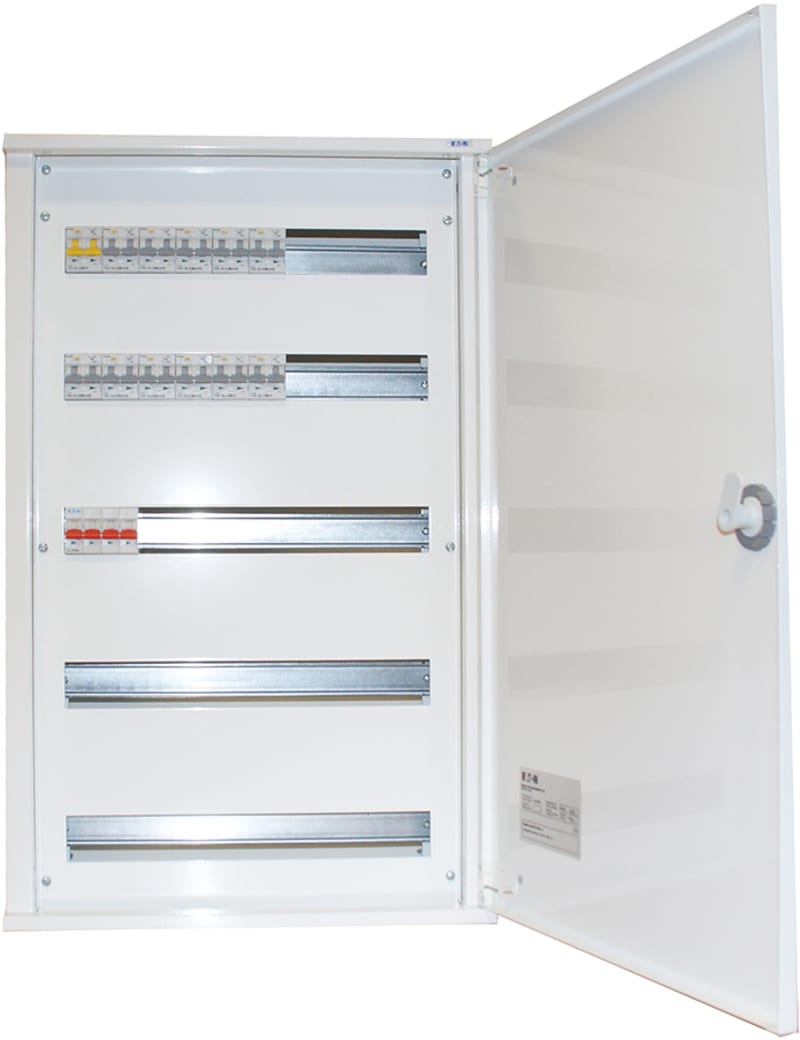 Residential Distribution Board BI-7647, Complete, TN 40 A, 12 Circuits (MDB-BI-7647/SKAP/PKP-40-4)