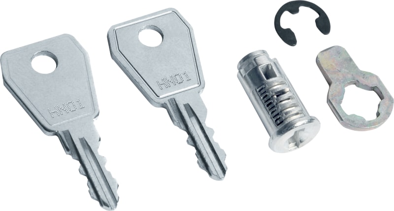 Hager VZ302N Cylinder Lock for Volta Enclosures with 2 Keys