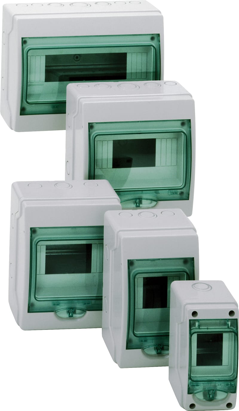 Schneider Electric 13363 Mounting Frame Holder for Connection Blocks, 8 Modules