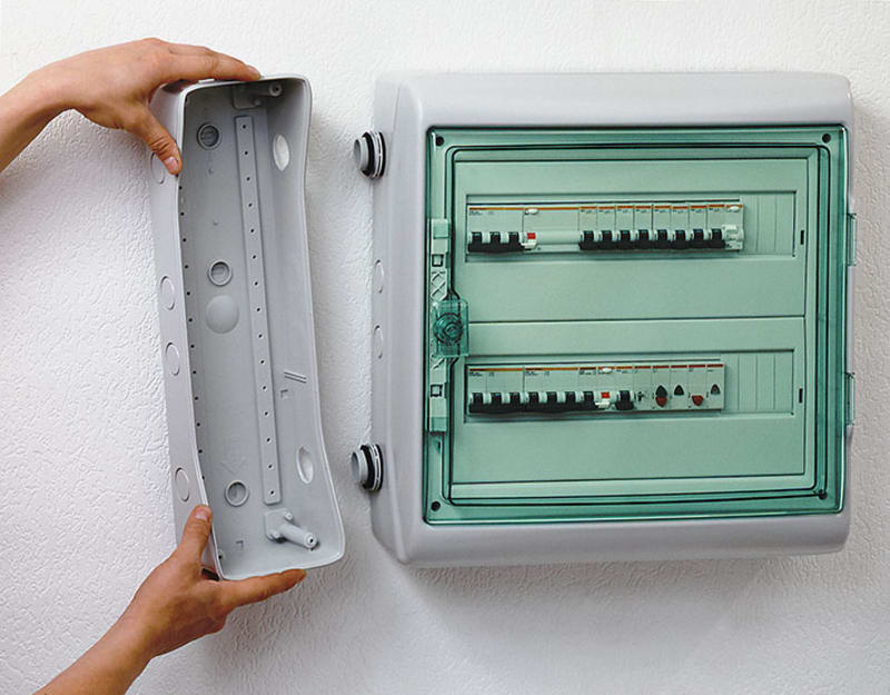 Mureva IP65 extension, 3 openings (13993)