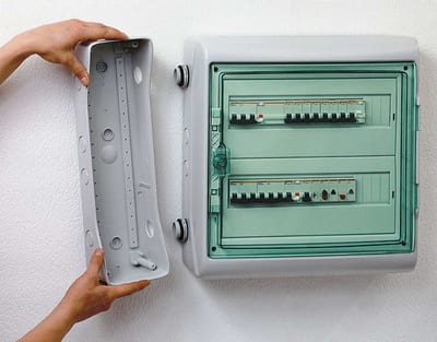 Mureva IP65 extension, 3 openings