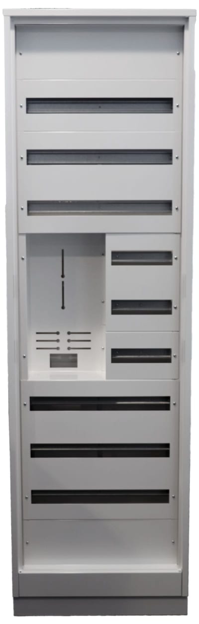 AltiEtt Floor-standing cabinet 1850X550X225 6R with Dimensions