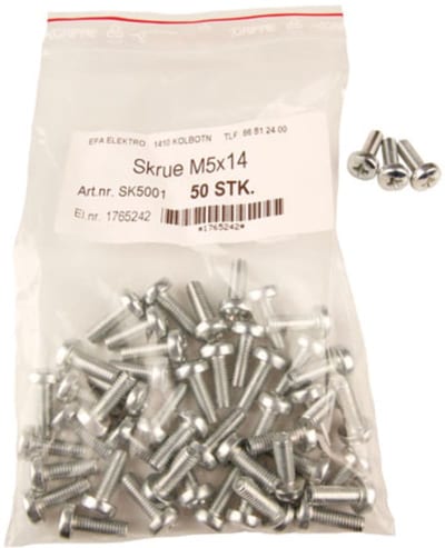 Screw M5X14 F/unistativ