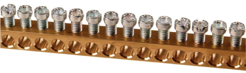Earth Busbar 166 connections 10mm² (100)