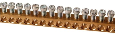 Earth Busbar 166 connections 10mm²