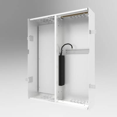 Enclosure Bottom G2 SideBySide 5-Row 150 mm