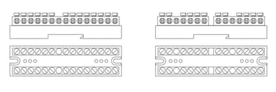 Eaton KS-3 Earth Terminal Block with Snap Foot for 35 mm DIN Rail