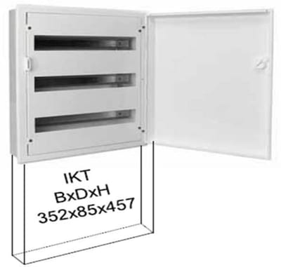 Ibox with mounting plate 48POLER (FR 48-I)
