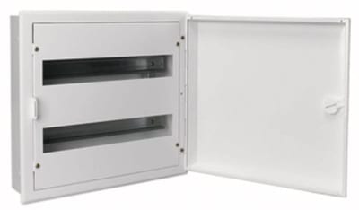 iBox Distribution Board 32 Modules with Steel Door, 60 mm Deep, Complete