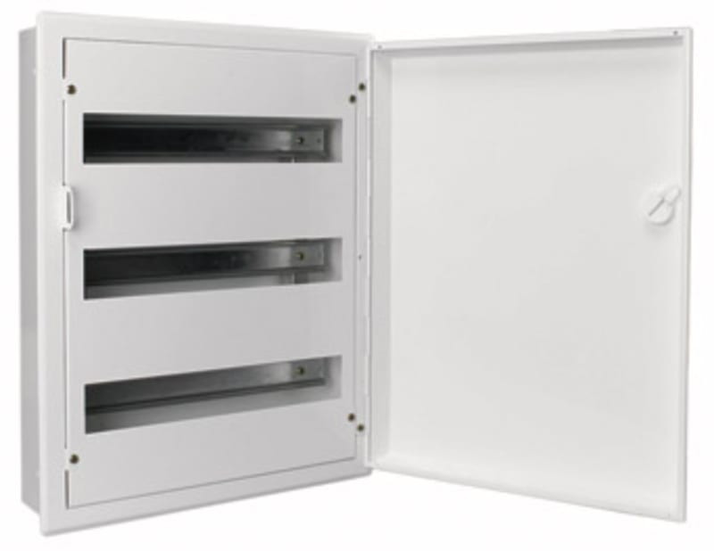 Complete, with steel door, 48-Pole, 85 mm D (I-48-3-DHS)