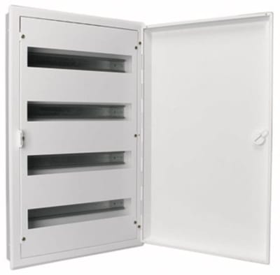 iBox Distribution Board 64 Modules with Steel Door, 60 mm Deep, Complete