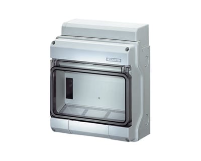 FUSE CABINET KV1509 IP54 9MOD 1R