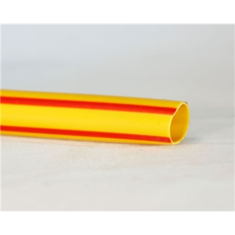 Sleeve PVC Yellow/Red 4mm (1800066)