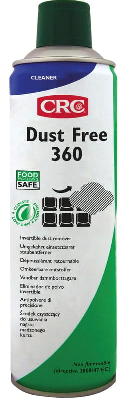 CRC Dust Free 360 FPS High-Pressure Air Duster 250 ml