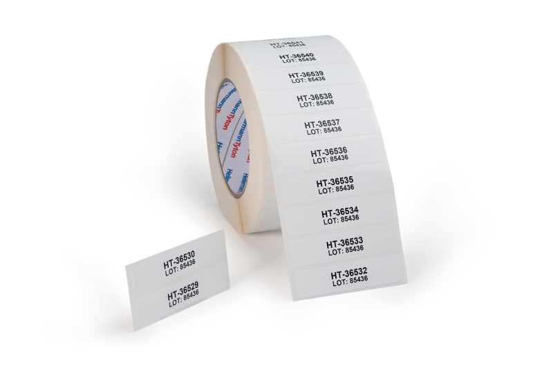 Marker Label 23 x 10 white (596-12256)