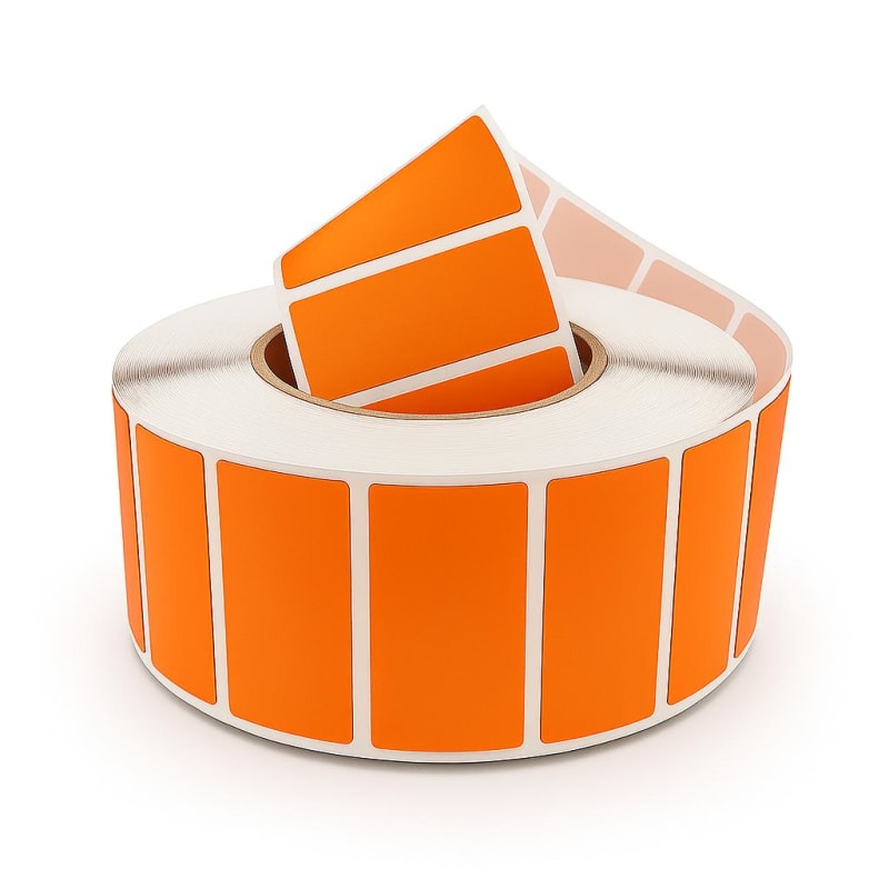 Sign Label 45 × 15 mm, Orange, 1000 pcs (1800676)