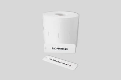 TAGPU Dangle 100X30MM White 400 pcs
