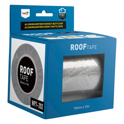Tec7 Roof Tape Aluminium-Reinforced Butyl Sealing Tape, 150 mm x 10 m