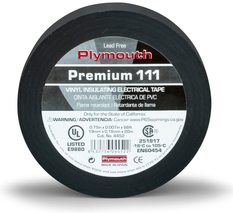 Kuldetape 111 18 gr.black 19X0,18MMX20M (1801060)
