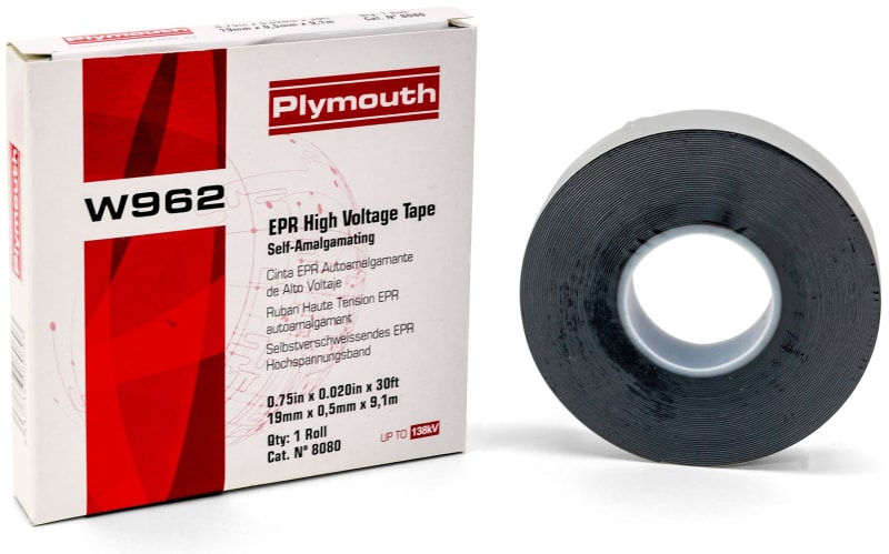 nortelco W962 insulating high-voltage tape 51 mm x 0.5 mm x 9.1 m (W962 Art:2109)