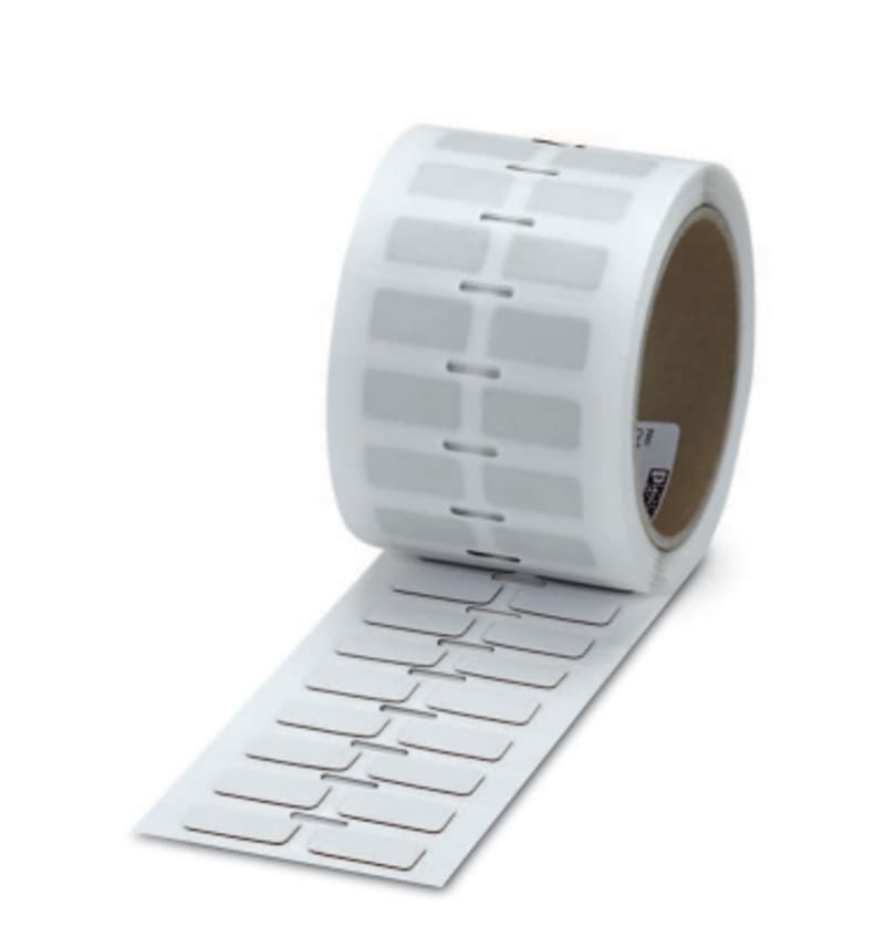 Plastic Sign 27X12,5 White (1803967)