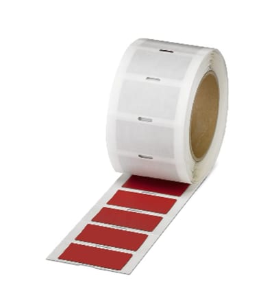 Plastic Sign 60X30 RED