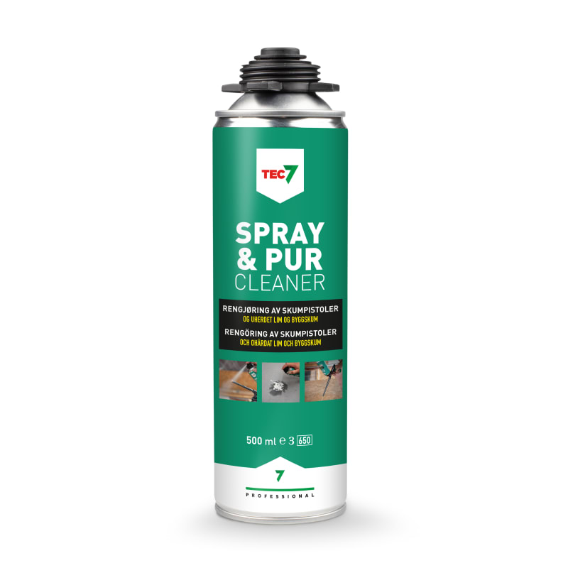 Tec7 Spray & Purge Cleaner for PU Foam Guns (1804213)