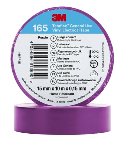 Electrical Tape 165 15MMX10M, Violet