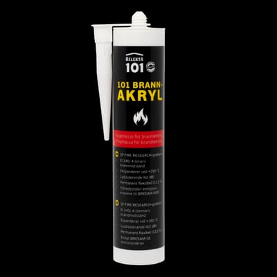 Relekta 101 Fire-Rated Acrylic Sealant, 310 ml
