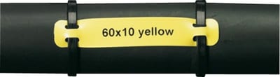 CABLEMRK. 60X10MM Yellowlow/1000