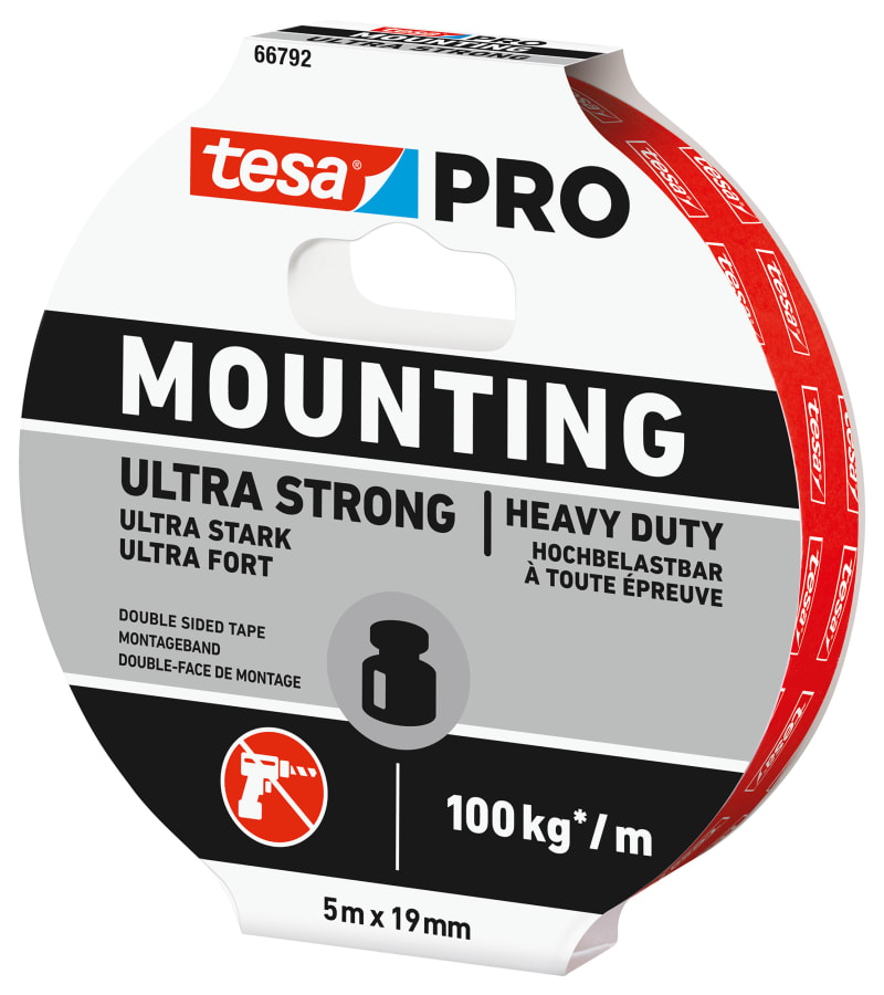 Mountingstape PRO 66792 100kg 5MX19MM (66792-00001-00)