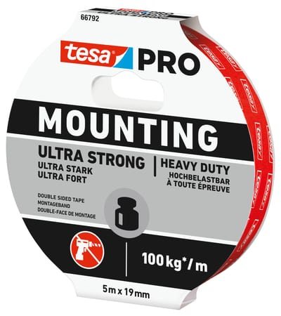Mountingstape PRO 66792 100kg 5MX19MM