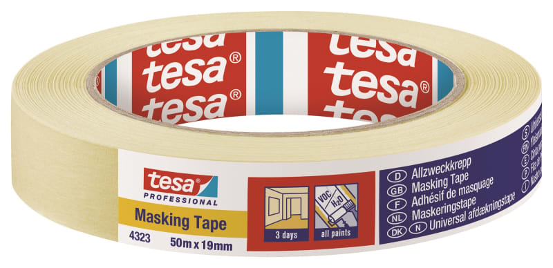Masking Tape 4323 Universal 50MX19MM (04323-00040-01)
