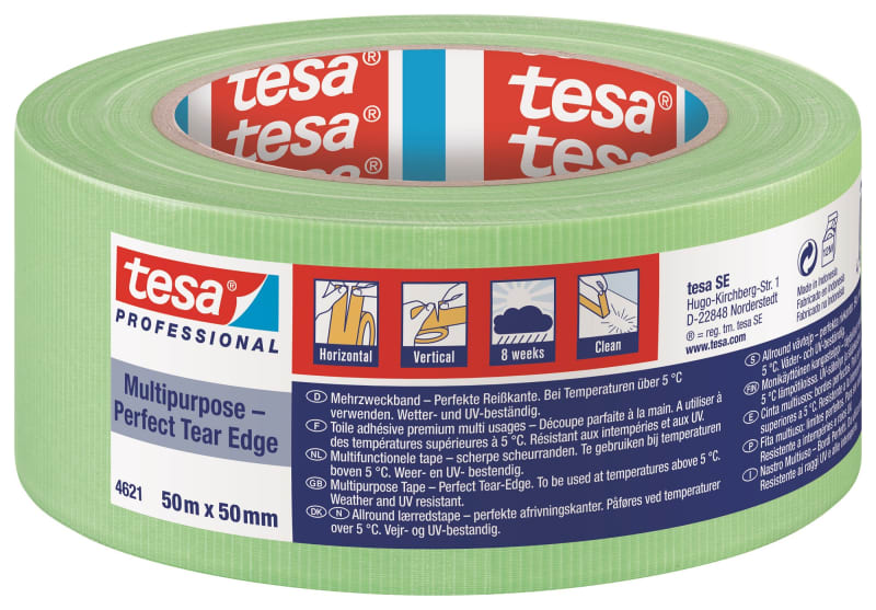 Cloth Tape 4621 Allround 50MX50MM green (04621-00014-00)