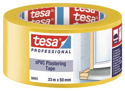 Buildingetape PRO 66001 PVC 33MX50MM yellow