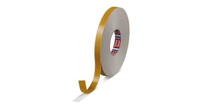 tesa 4957 Double-Sided PE-Foam Tape 1.1 mm, White, Paper Liner