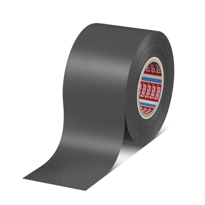 tesa 4163 soft PVC insulating tape, grey (04163-00102-92)