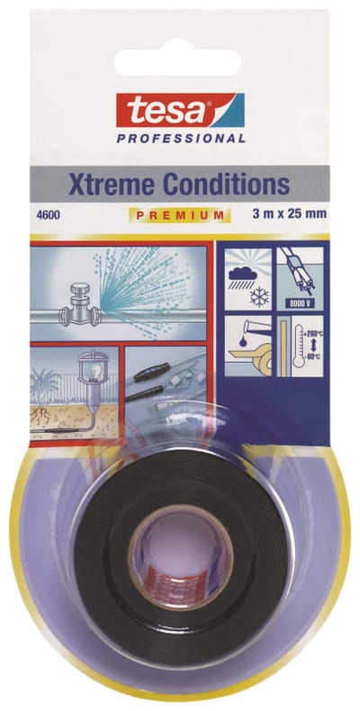 Self-Amalgamating Tape 4600 3MX25MM black