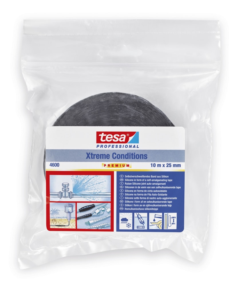 Self-Amalgamating Tape 4600 10MX25MM black (04600-00006-01)