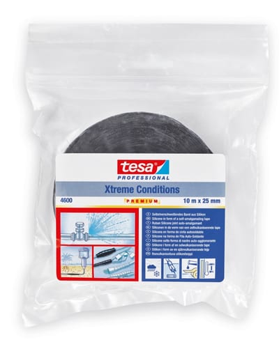 Self-Amalgamating Tape 4600 10MX25MM black