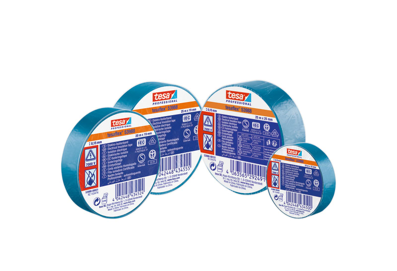 Insulating tape VDE/IEC PVC 10MX15MM blue (53988-00030-01)