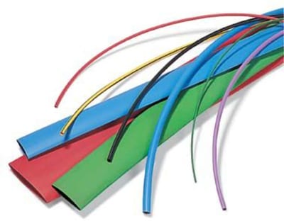 Heat Shrink Tubing TA30 6/2 1.2 m Black with Adhesive Lining