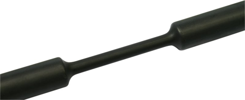 Heat Shrink Tubing TFN31 3.0/1.0 mm Black 30 m (333-42001)